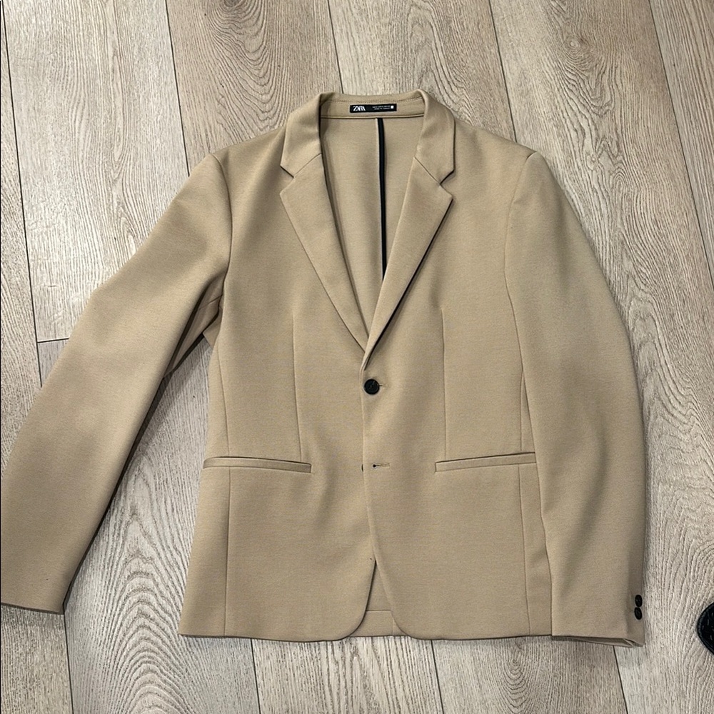 Men's Beige Blazer